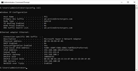 Windows command line active directory